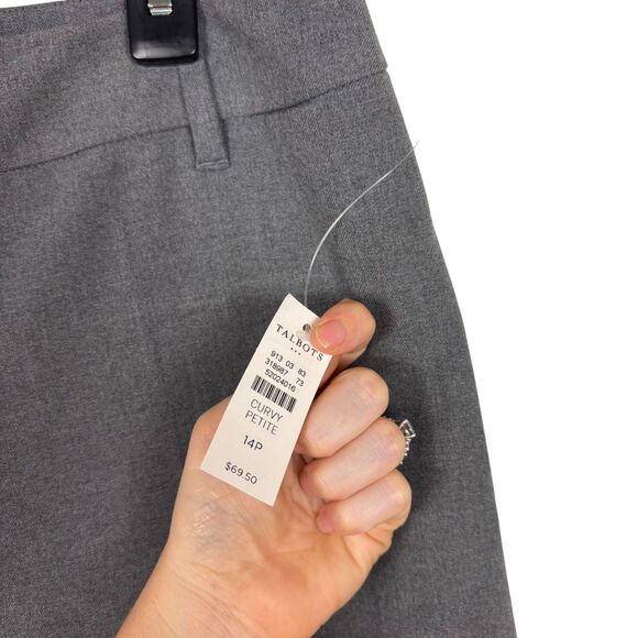 NWT Talbots Tan Dress Pants Women’s Curvy Petite 14 - Picture 3 of 5